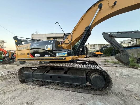 Использованный кралер Caterpillar 336D экскаватор переокрашивание цвет 36 тонн для добычи полезных ископаемых