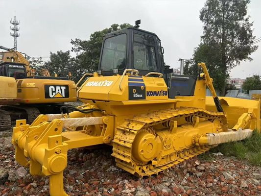 D85ESS-2 Crawler Использованный бульдозер Komatsu с гидравлическим разрывчиком продажа в Азии