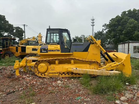 D85ESS-2 Crawler Использованный бульдозер Komatsu с гидравлическим разрывчиком продажа в Азии