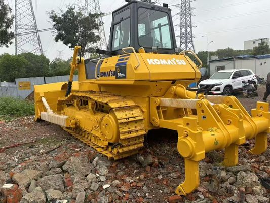 D85ESS-2 Crawler Использованный бульдозер Komatsu с гидравлическим разрывчиком продажа в Азии