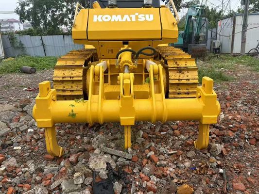 D85ESS-2 Crawler Использованный бульдозер Komatsu с гидравлическим разрывчиком продажа в Азии