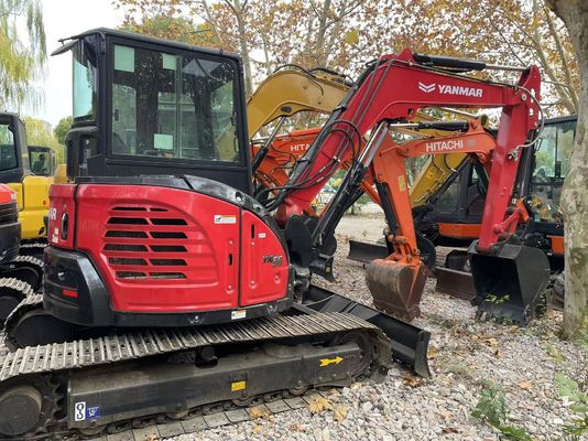 Оригинальная Япония Использованный Yanmar Vio55-5B мини экскаватор с двигателем EPA/Пользованный Kubota мини экскаватор для продажи