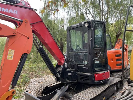 Оригинальная Япония Использованный Yanmar Vio55-5B мини экскаватор с двигателем EPA/Пользованный Kubota мини экскаватор для продажи