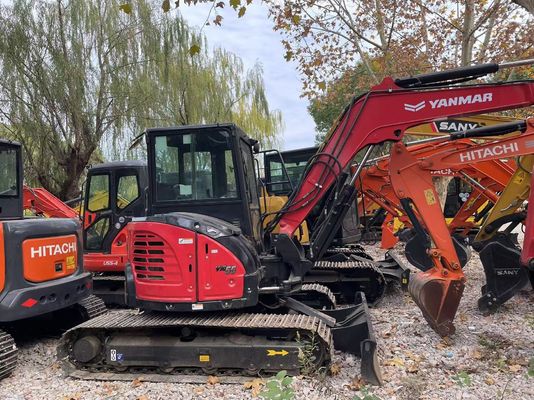 Оригинальная Япония Использованный Yanmar Vio55-5B мини экскаватор с двигателем EPA/Пользованный Kubota мини экскаватор для продажи