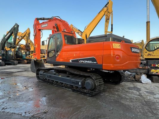 Переокрасить цвет использованный экскаватор Doosan DX340LC-9C в отличном состоянии
