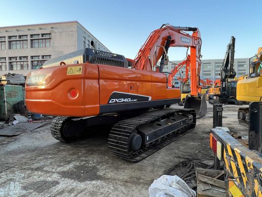 Переокрасить цвет использованный экскаватор Doosan DX340LC-9C в отличном состоянии
