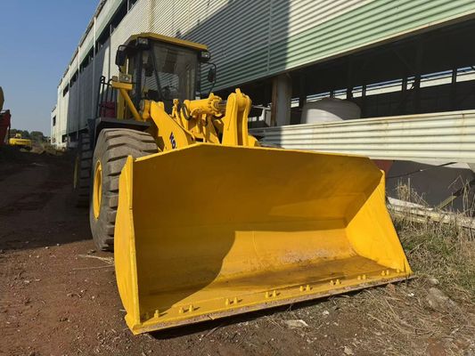 Переокрасить цвет WA470-3 Использованный Komatsu колесный погрузчик для строительства Ближний Восток