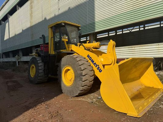 Переокрасить цвет WA470-3 Использованный Komatsu колесный погрузчик для строительства Ближний Восток