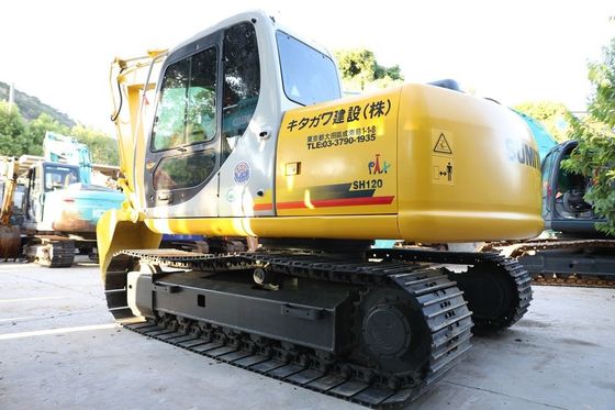 Оригинальный японский экскаватор Sumitomo SH120-6 в отличном состоянии.