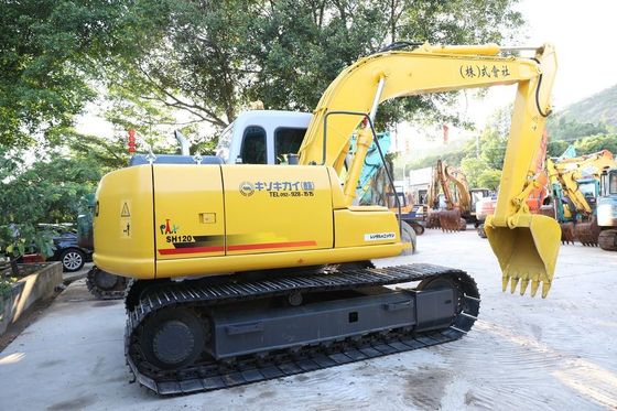 Оригинальный японский экскаватор Sumitomo SH120-6 в отличном состоянии.