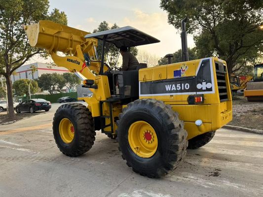 Оригинальные японские мини-грузчики Komatsu WA510 работают в хорошем состоянии