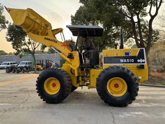 Оригинальные японские мини-грузчики Komatsu WA510 работают в хорошем состоянии