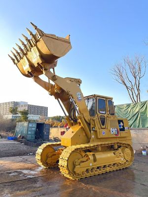Переокрасить цвет использованный Caterpillar 973 Crawler Loader в отличном состоянии