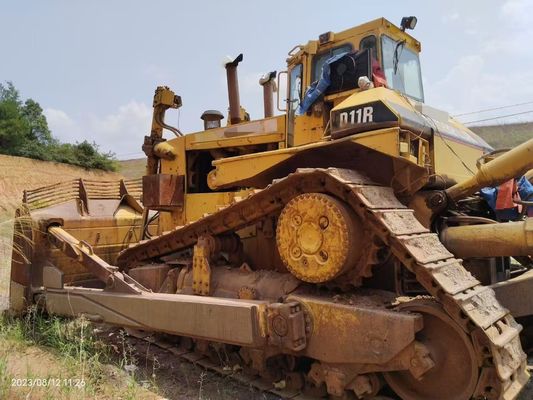 Оригинальный цвет использованный бульдозер Caterpillar D11R с гидравлическим разрывчиком