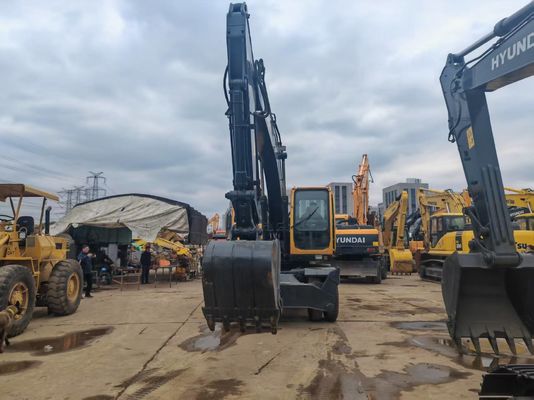 Использованный Volvo EW170BLC колесный экскаватор горячая продажа в Южной Америке
