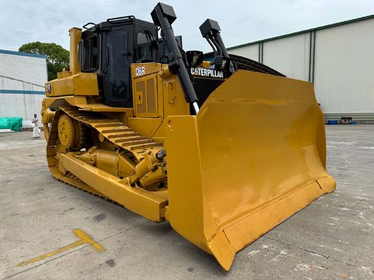 Оригинальный японский бульдозер Caterpillar D6R, бывший в употреблении, с гидравлическим рыхлителем, горячая распродажа