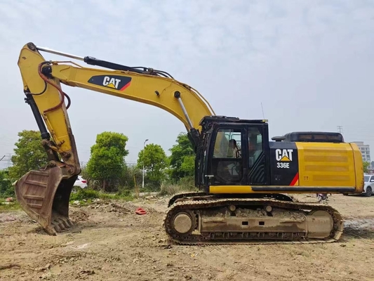 2017 год выпуска Гусеничный экскаватор Caterpillar 336E, оригинальный цвет, 36 тонн, для горнодобывающей промышленности