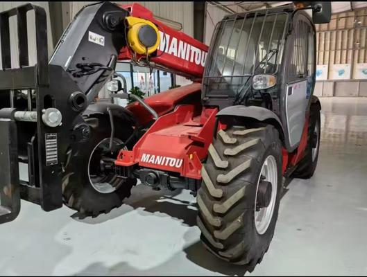 Использованный телескопический погрузчик Manitou MT-X732, долговечный для строительства
