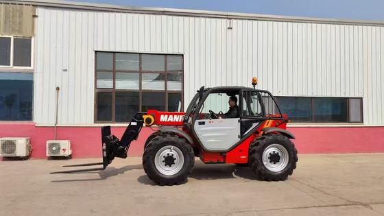 Использованный телескопический погрузчик Manitou MT-X732, долговечный для строительства
