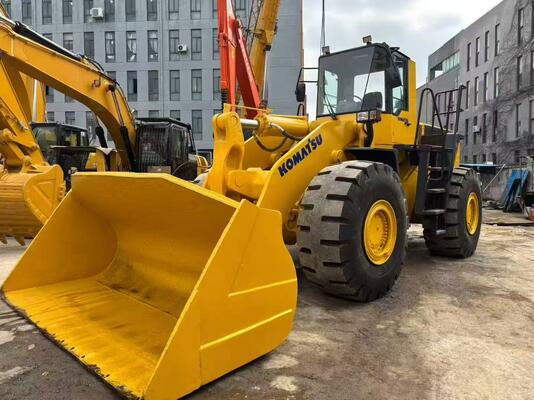 Перекрашенный колесный погрузчик Komatsu WA500-3 в отличном состоянии